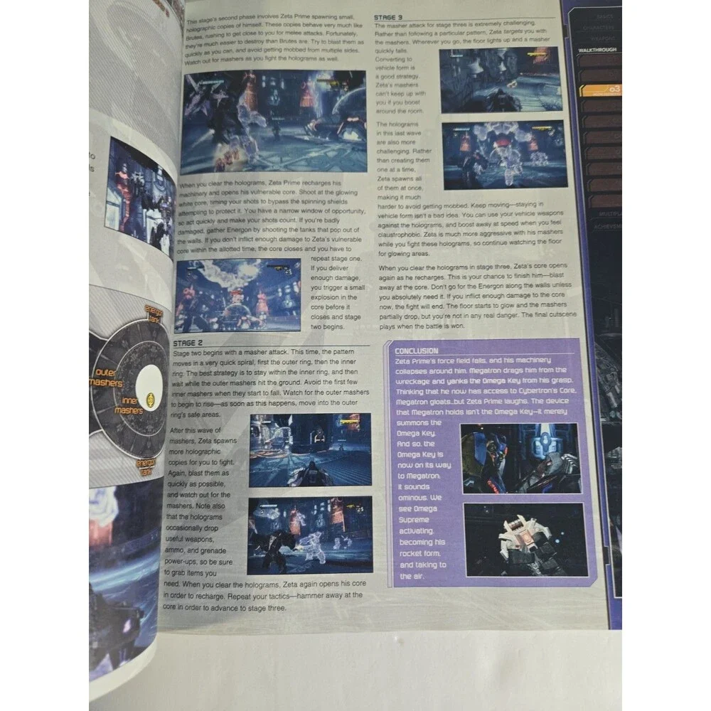 TRANSFORMERS: CYBERTRON OFFICIAL STRATEGY GUIDE OFFICIAL By Bradygames EUC